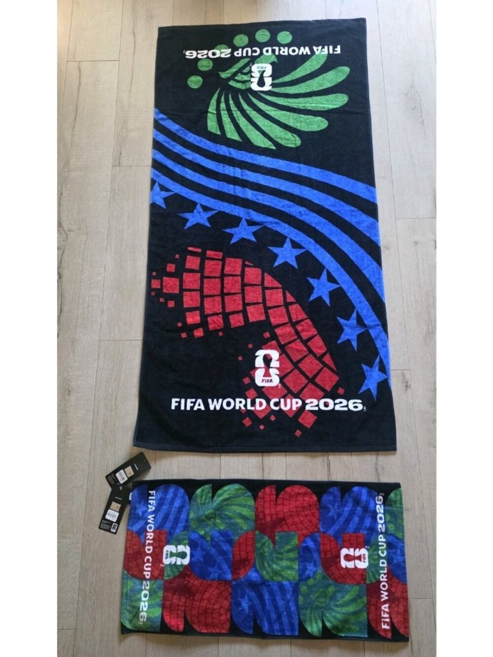NEW 2026 FIFA World Cup Beach Towel & Host Hand Towel Officillay Licensed